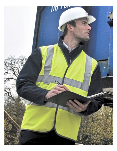 RES-R021X-Safety Hi-Vis Vest Using 3M™ 2